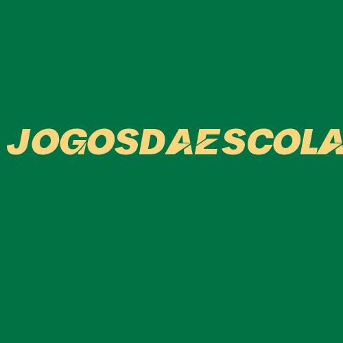 Logo da JOGOSDAESCOLA